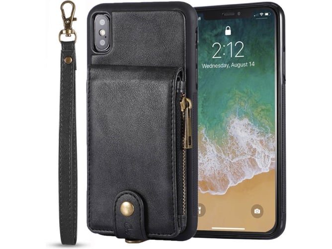 Funda iPhone XS Max WISETONY Ouqihan-48 Negro