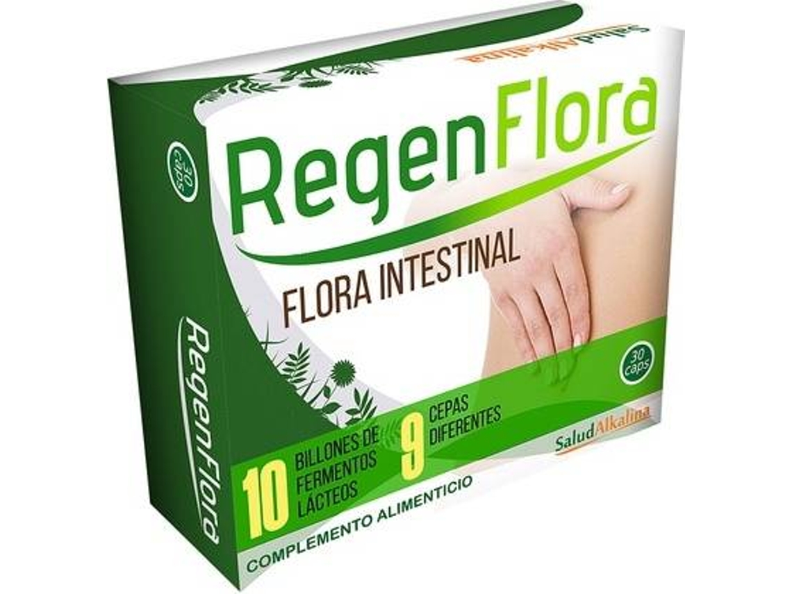 Complemento Alimentar SALUDALKALINA Regenflora (30 cápsulas)
