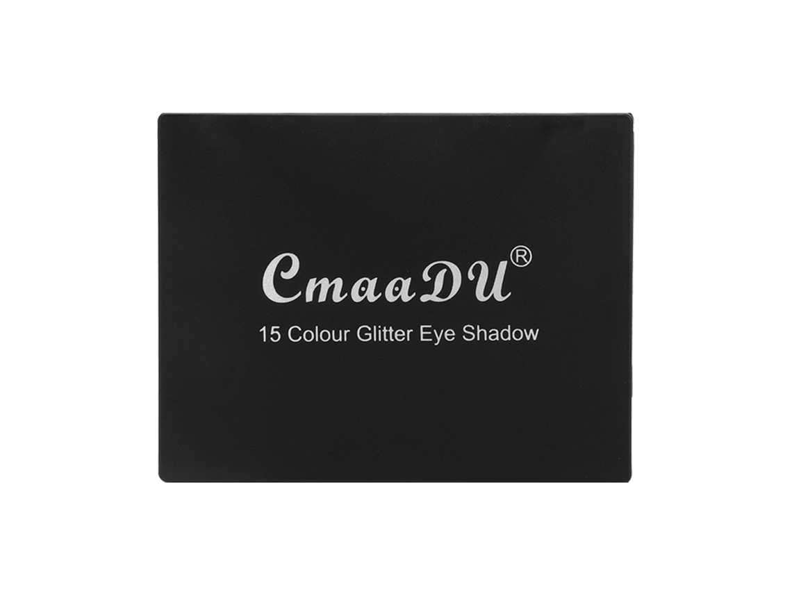 Paleta De Sombras De Olhos Com 15 Cores Glitter À Prova De Água Para Maquiagem Diária E Profissional