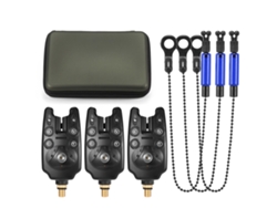 Kit De Alarma De Picada Para Pesca Con Cadena Oscilante, Indicador Led Digital, Accesorios De Pesca Con Estuche.