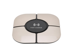 Cargador Inalámbrico 10w De Carga Rápida Diy Qi Charging Pad Para Android/iphone Oro