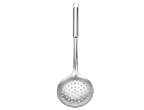 Cuchara Ranurada Acero Inoxidable 36 Cm, Cuchara Ranurada Acero Inoxidable, Apta Para Lavavajillas, Colador Colgante ZMDECQNA