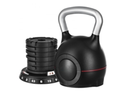 Kettlebell ajustable con 7 niveles de peso de 1,5 a 10 kg para fuerza y entrenamiento de cuerpo completo Tekmaquinas