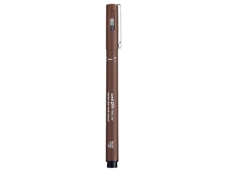 Marcador UNI Fine Liner Pin Pigmentado punta 1 mm Sepia