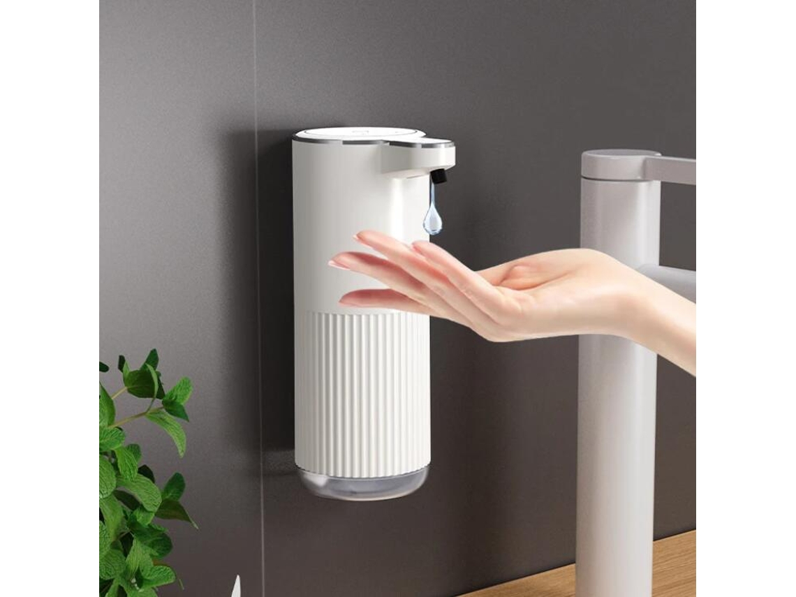 Dispensador automático de jabón líquido MDUG USB de 360 ml, lavamanos con sensor infrarrojo sin contacto (tipo gel)