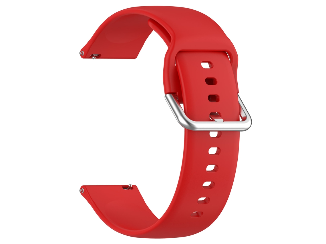 Pulsera de silicona universal para Xiaomi Haylou Gst Ls09b 22mm Rojo Hexinyigjly