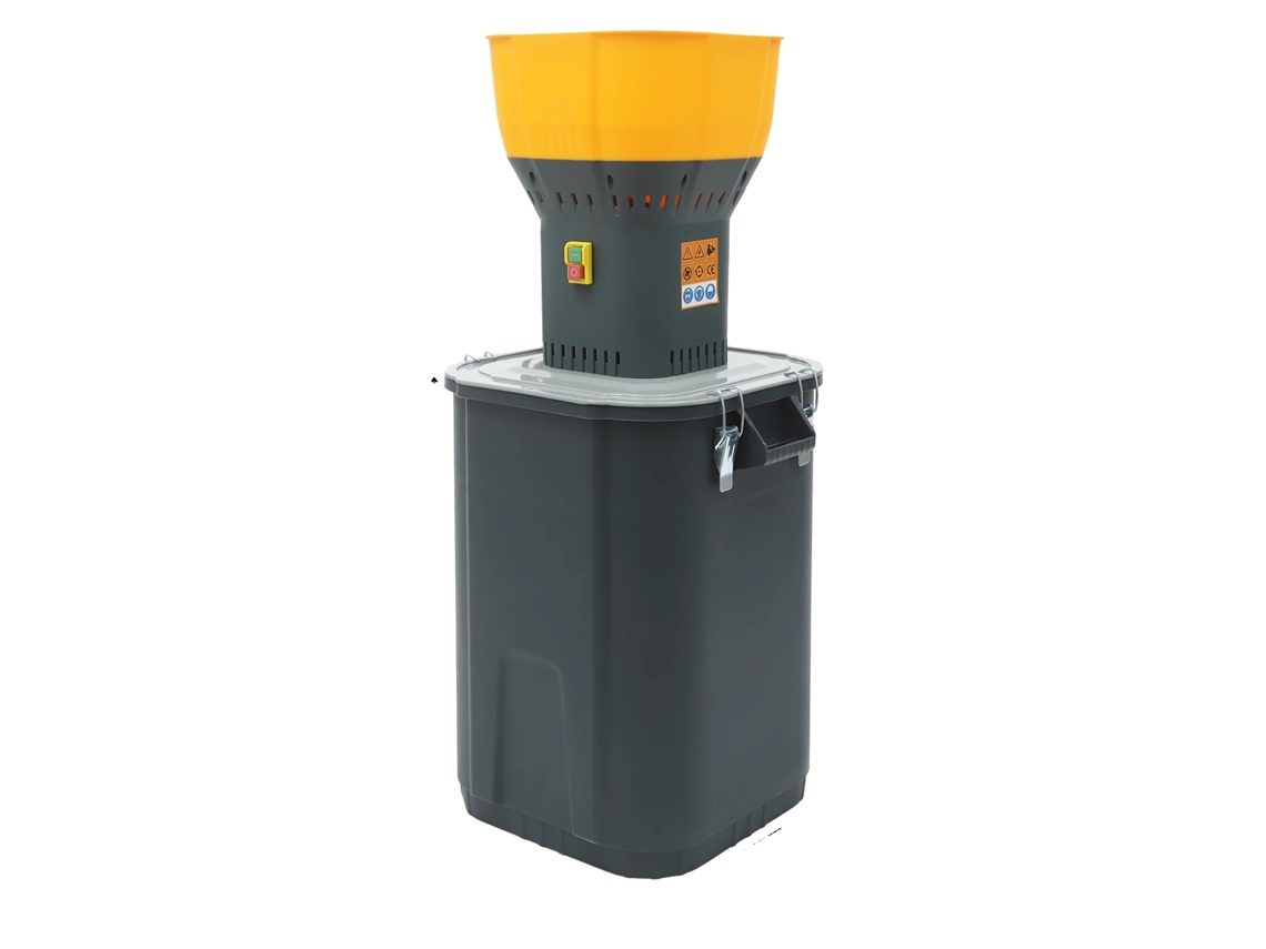 Molinillo De Granos Eléctrico, Motor De 1300w, Capacidad De 55l, Gris Oem