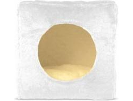 Cama para Perros y Gatos GAUTY Pelo (Beige y Blanco - 40 x 40 x 40 cm)