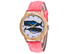 Reloj Vansvar Quartz Con Brazalete De Acero, Números Romanos Y Diamantes De Imitación Para Mujer (dorado)