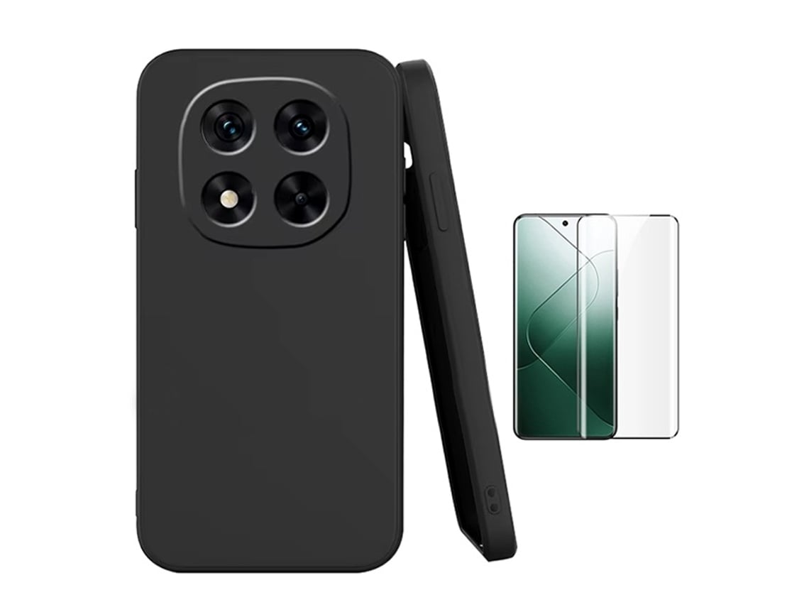 Protector de Pantalla Gorilasglass Curvado Proteção para Xiaomi Redmi Note 14 Pro GIFT4ME Negro