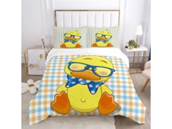 Ropa Cama Niños Niñas Adolescentes Ropa Funda Nórdica Almohada Material Microfibra Color Juego 220 X 240 Cm