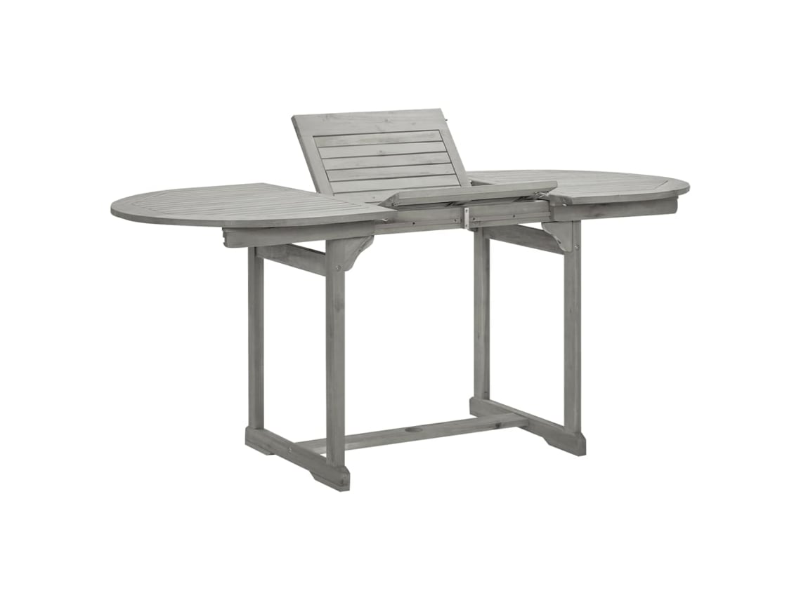 Mesa de comedor de jardín de acacia maciza de 80 x 75 cm, DKD HOME DECOR (120 x 170 cm)