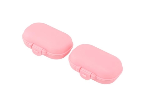 FDIT Estuche para Medicinas, 7 Piezas, Estuche para Medicinas portátil Desmontable, Mini Organizador de Medicinas Seguro con 4 Compartimentos