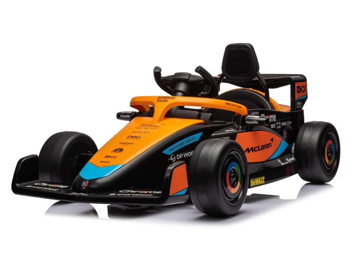 Coche eléctrico McLaren de Fórmula 1 de Chipolino