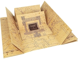 Réplica del mapa de Harry Potter THE NOBLE COLLECTION
