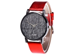 Reloj De Pulsera De Cuarzo Con Correa De Piel Sintética, Esfera Redonda De Moda, Para Parejas.
