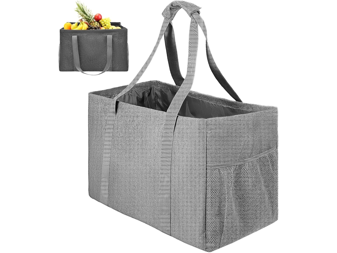 Bolsa De La Compra Plegable Lona Resistente.