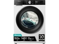 Lavasecadora HISENSE WD3S1043BW3 (10 Kg - 1400 rpm - Blanco)