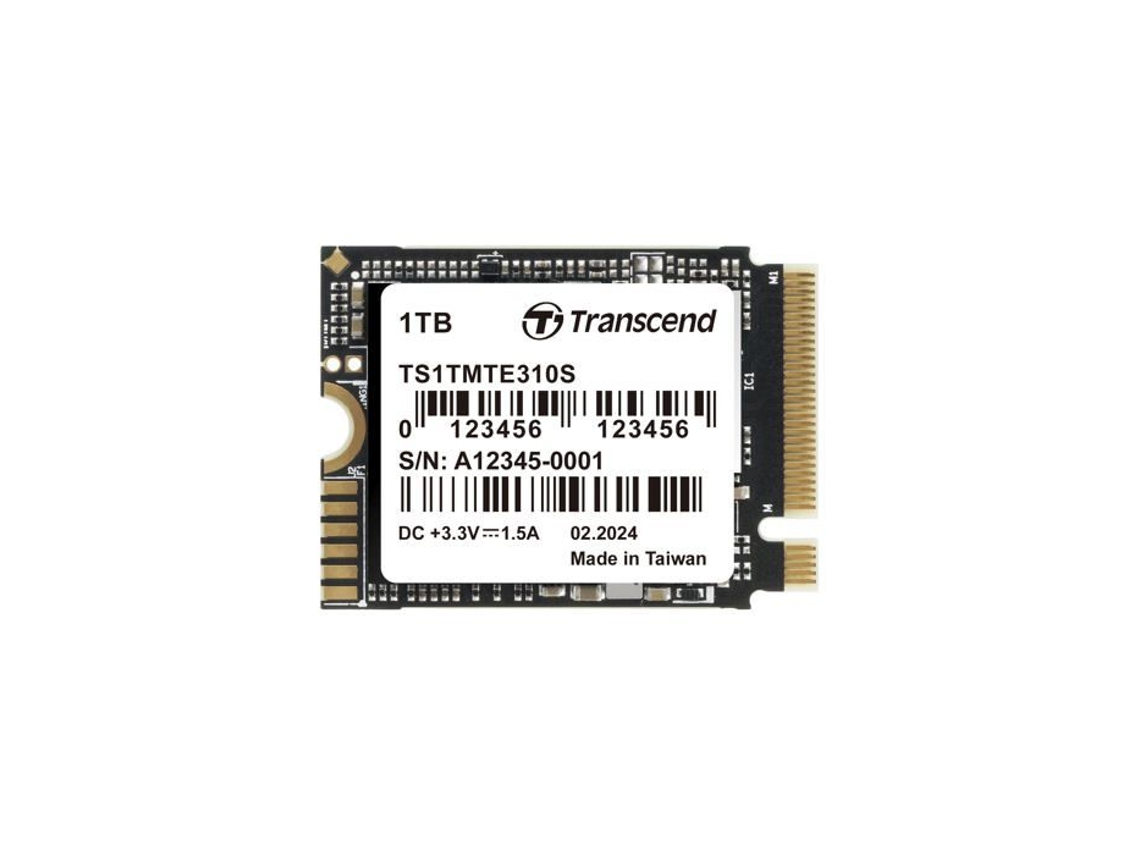 Ssd M.2 Nvme Transcend Ts1tmte310s 1 To Pcie Gen4×4 Lectura 5000 Mo/s