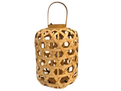 Signes Grimalt - Faroles de Decoracion | Decoracion Nordica - Farolillo de Bambú, 41x30x30 cm