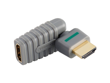 HDMI de alta velocidad con adaptador Ethernet Conector HDMI giratorio - HDMI hembra gris NEDIS