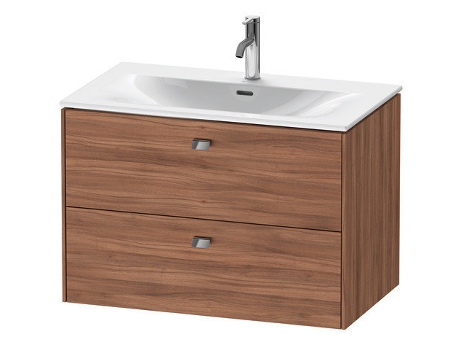 Mueble DURAVIT Brioso bajo lavabo montado en la pared 82,0 x 47,9 cm 2 cajones incl. recorte de sifón y delantal para lavabo Viu 234483