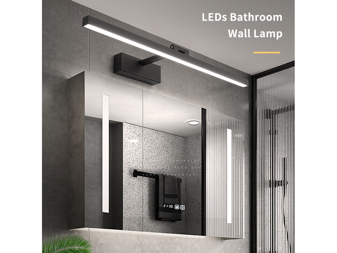 2026-lámpara De Pared Sconce Led Moderna 9w 40cm/15.7in 6000k Luz Blanca Fría Para Baño Espejo Ac100-240v