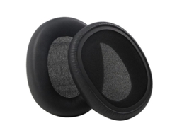 1 Par De Almohadillas Compatibles Con Los Auriculares Akg K371 De Piel Proteínica Negra.