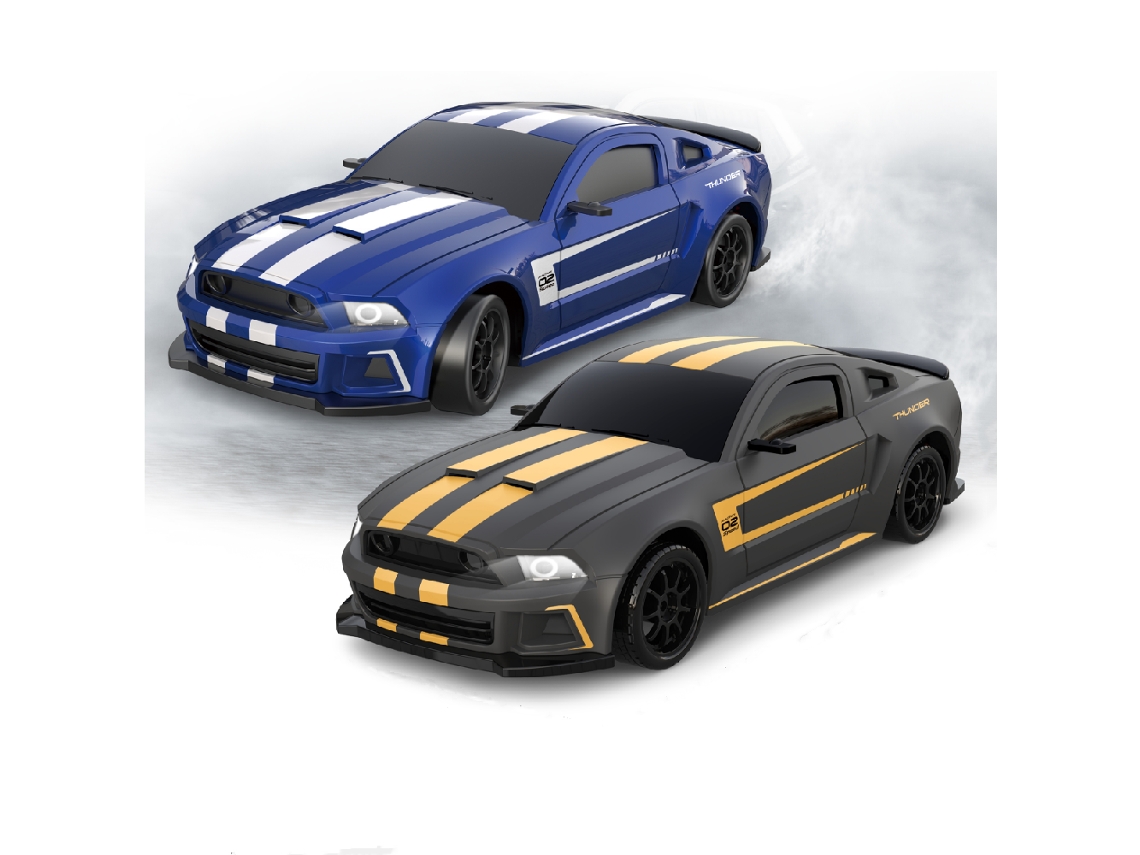 Azul668 669 Rtr 1/24 2.4g 4wd Drift Mini Led Escritorio Alta Velocidad On-road Regalo Niños Juguetes