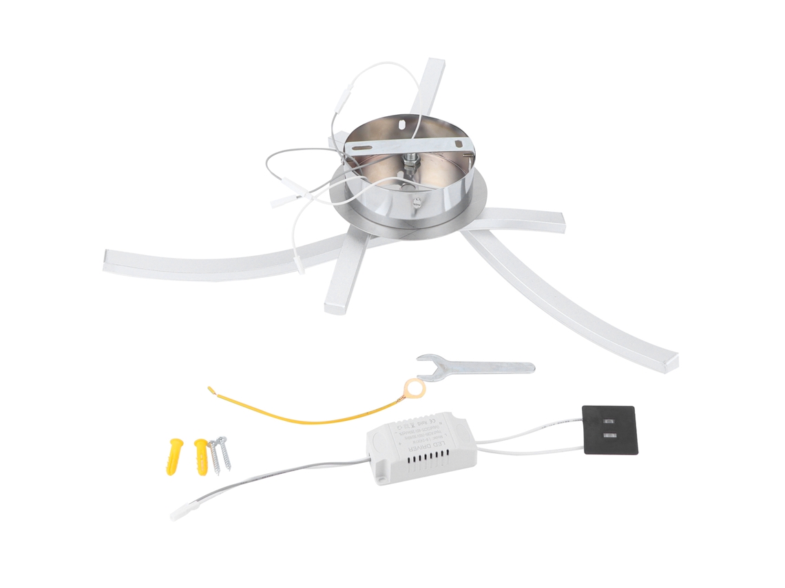 2026-lámpara De Techo Led Diseño Nórdico Moderno Con Tiras Onduladas Para Sala Y Dormitorio Luz Blanca Ac85-265v