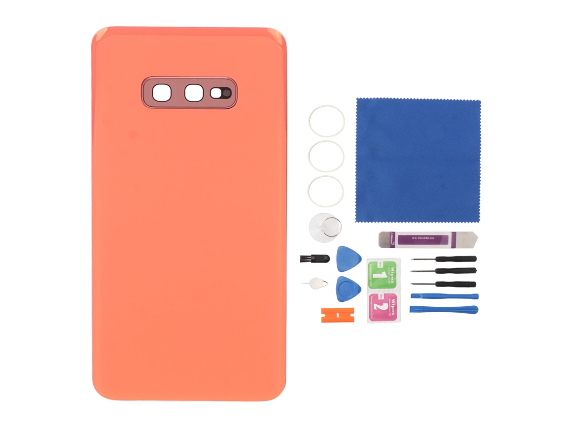 Cubierta De Repuesto Para Puerta Trasera De Cristal Con Cinta Adhesiva Impermeable Preinstalada Y Herramientas De Reparación Para Galaxy S10e Sm G97 N