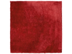 Alfombra BELIANI Evren de Poliéster Rojo 200x200