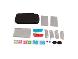 Kit De Funda Protectora Con Protector De Pantalla Y Protectores Para Los Pulgares Para Switch