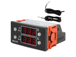 Controlador Digital De Temperatura Multietapa Ew310 Con Alarma Para Dispensador De Agua Fría Ca 220v