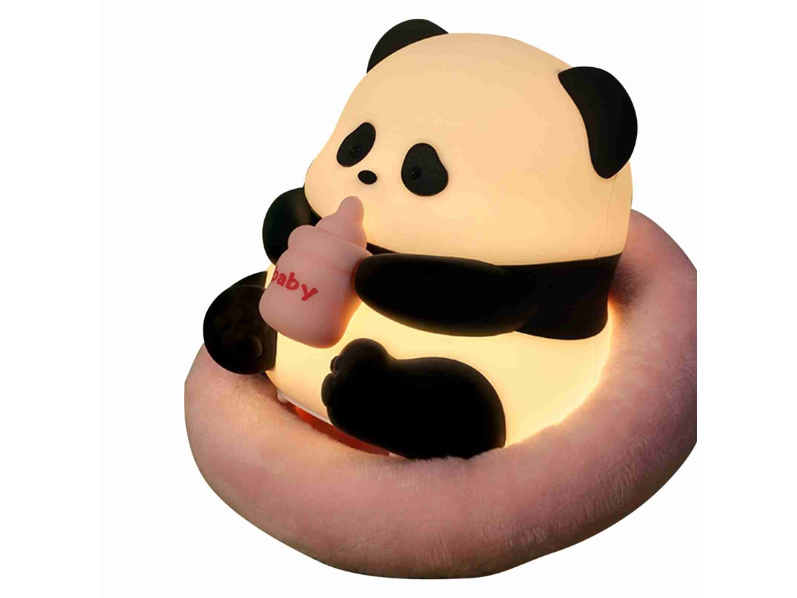 2026-luz Nocturna De Panda Sentado Con Sensor Táctil Led Recargable Para Niños, Lámpara De Mesita De Noche Cálida Y Cute