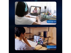 Cámara De Documentos Webcam 4k 16mp Visualizador Ajuste De Ángulo Múltiple Herramienta De Reuniones En Vivo