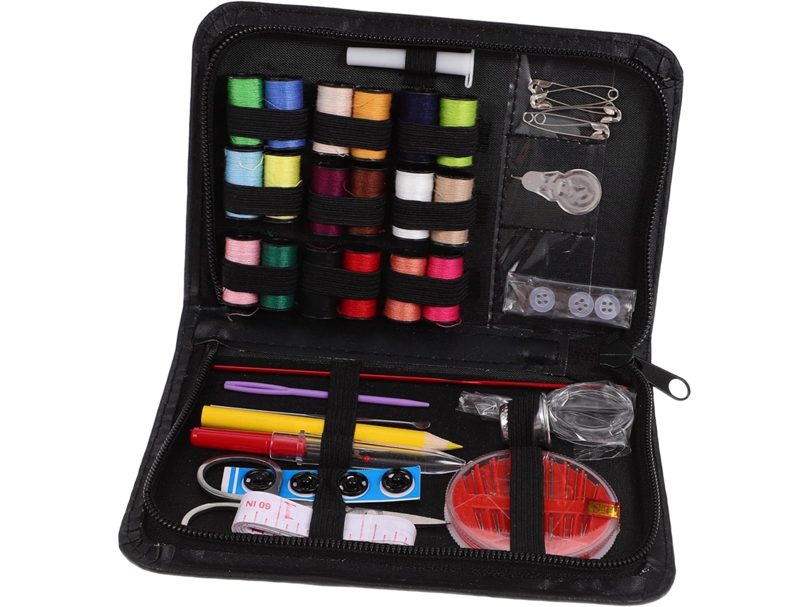 Kit De Costura Multifuncional Con Agujas, Herramientas Portátiles Y Reparación De Ropa.