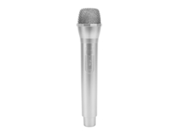 TRUYUETY Micrófono Realista de Prop para Karaoke, Baile y Espectáculos, Ideal para Práctica