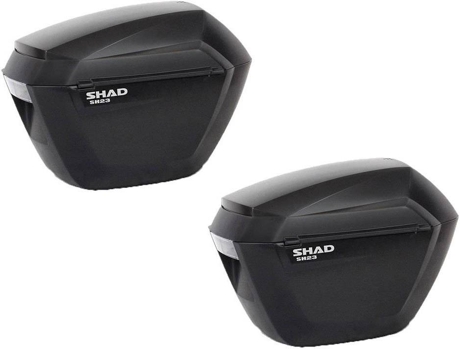 Caja de Transporte SHAD Conjunto De Casos Laterais Sh23 Negro