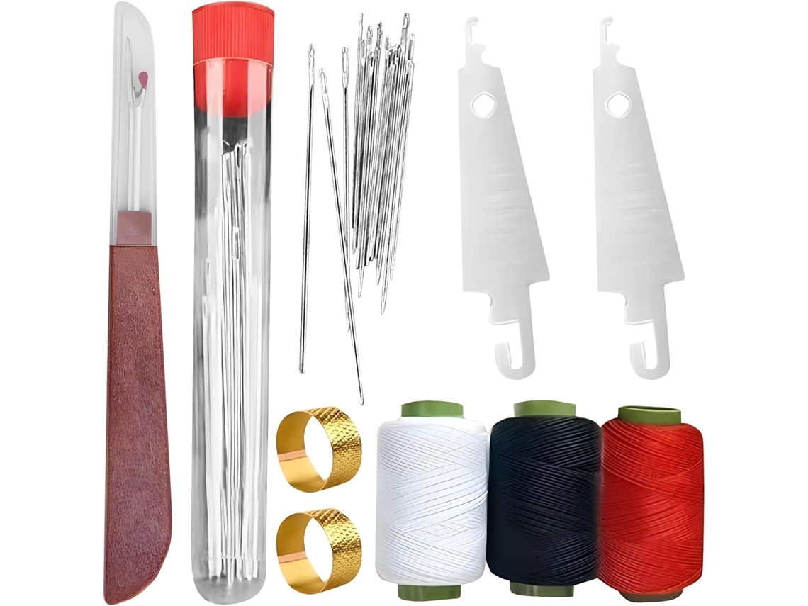 Kit De Costura - Juego De 37 Piezas De Agujas E Hilos, Kit De Costura Para Dormitorio, Hogar, Manualidades, Viajes,