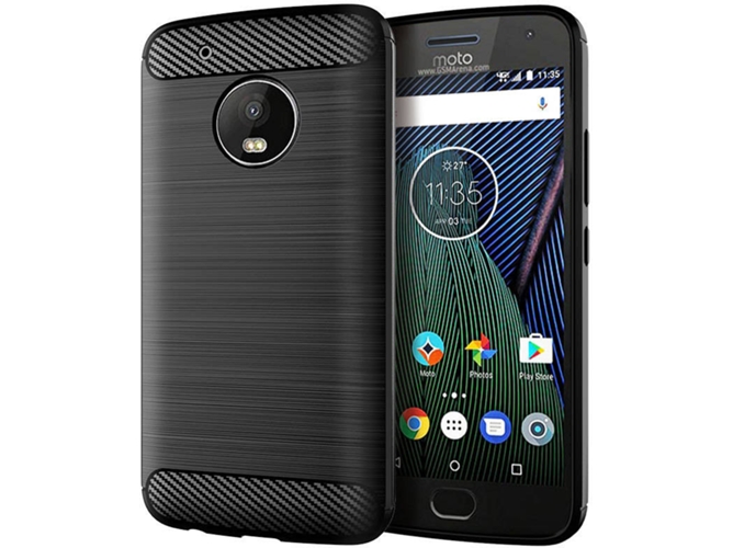 Carcasa Motorola Moto G5 Plus Protective Negro