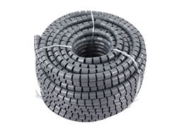 Protector de cable flexible de polietileno con burbujas para electrodomésticos, diámetro de 32 mm, longitud de 30 m (98,43 pies) (1,26 pulgadas)