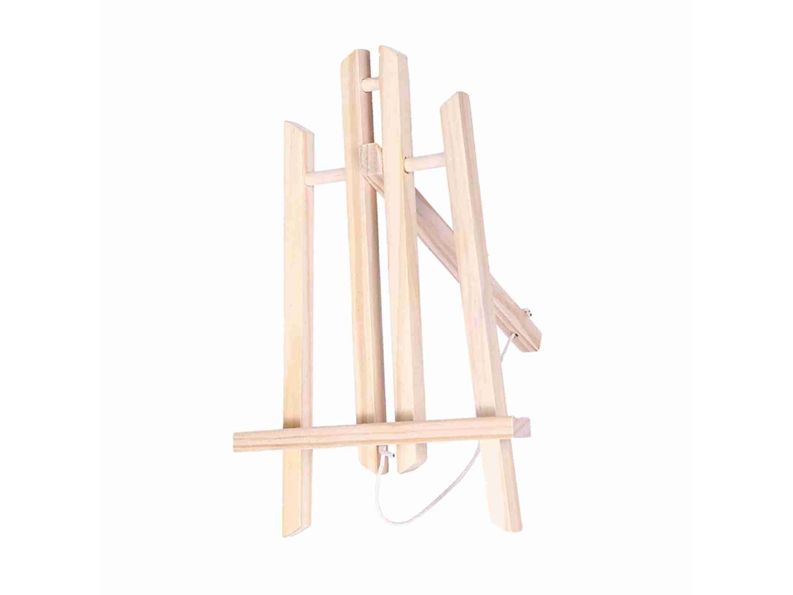 Soporte De Pintura De Madera Pequeño Y Portátil Ajustable Para Artistas Y Estudiantes