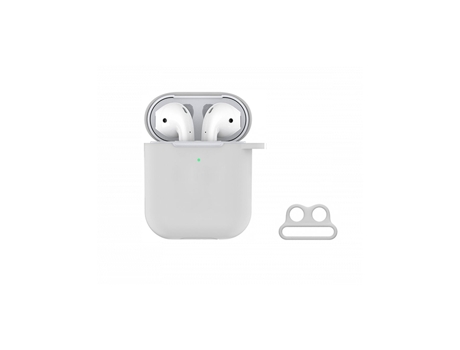 Devia Naked Case Airpods Blanco