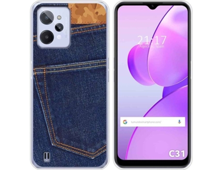 Carcasa para Realme C31 TUMUNDOSMARTPHONE Dibujos Vaquero Multicolor