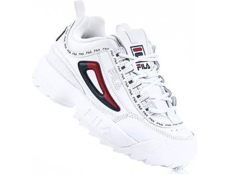 Zapatillas FILA Disruptor II Premium Mujer (40.5 - Blanco)