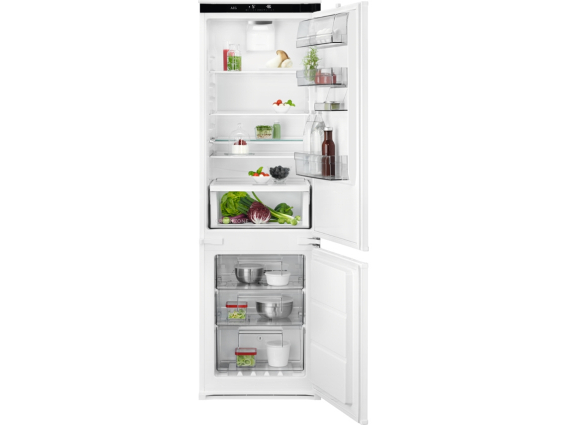 Frigorífico Combi Integrable AEG SCB818E8TS (No Frost - 177 cm - 256 L - Blanco)