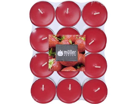 Retratil 24 Velas Té Müller 4H Fresa