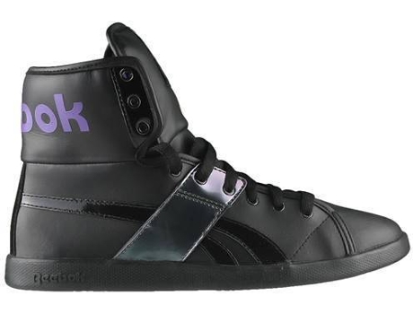 Zapatillas REEBOK Top Down Mujer (38.5 - Negro y Morado)