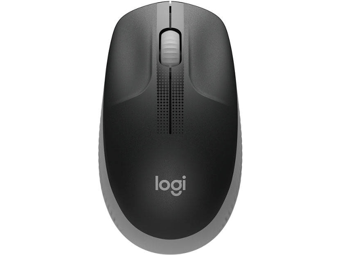 Ratón LOGITECH M190 (Inalámbrico - Casual - 1000 dpi - Gris)